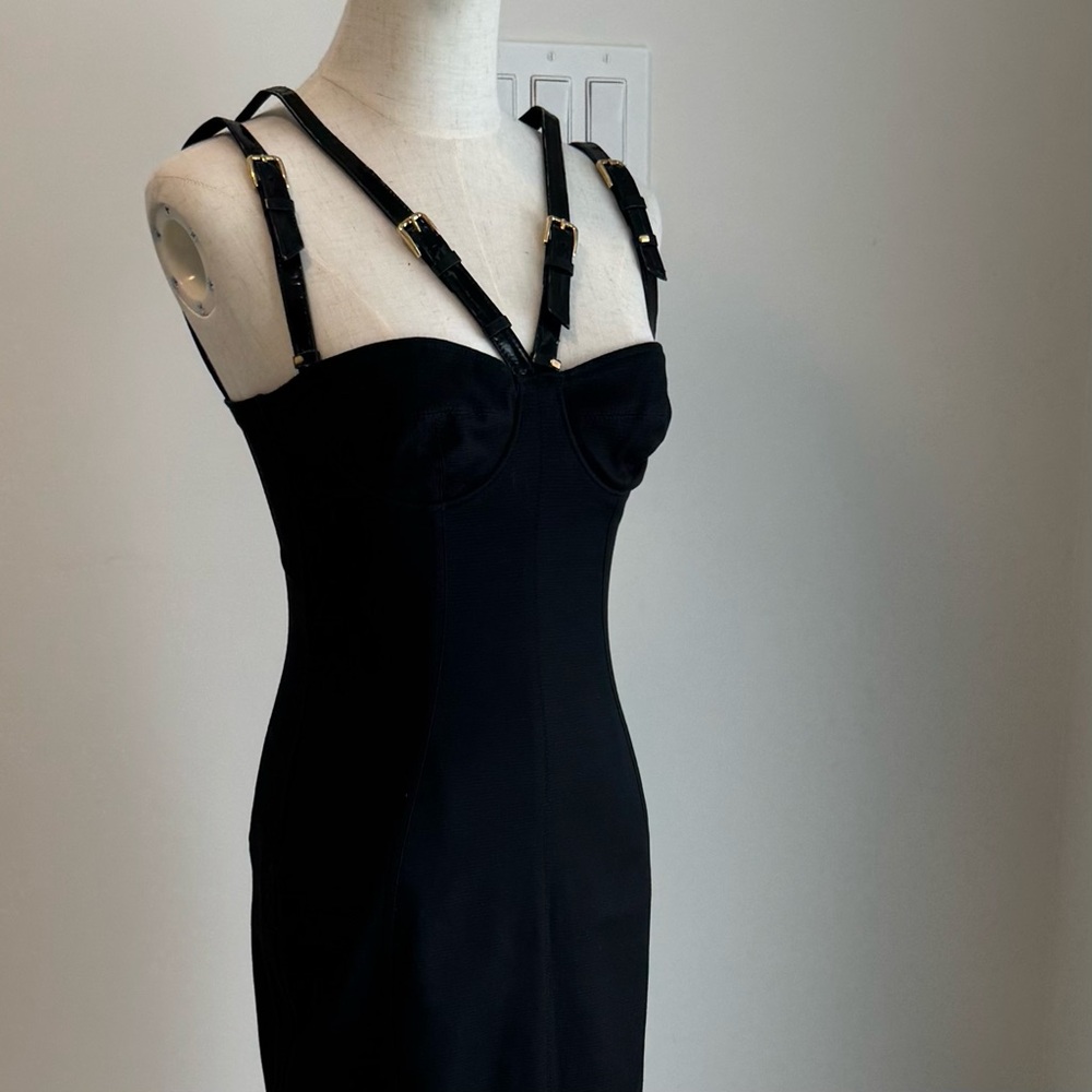 Dolce & Gabbana Black Strapless Dress, size 40 - Picture 4 of 16